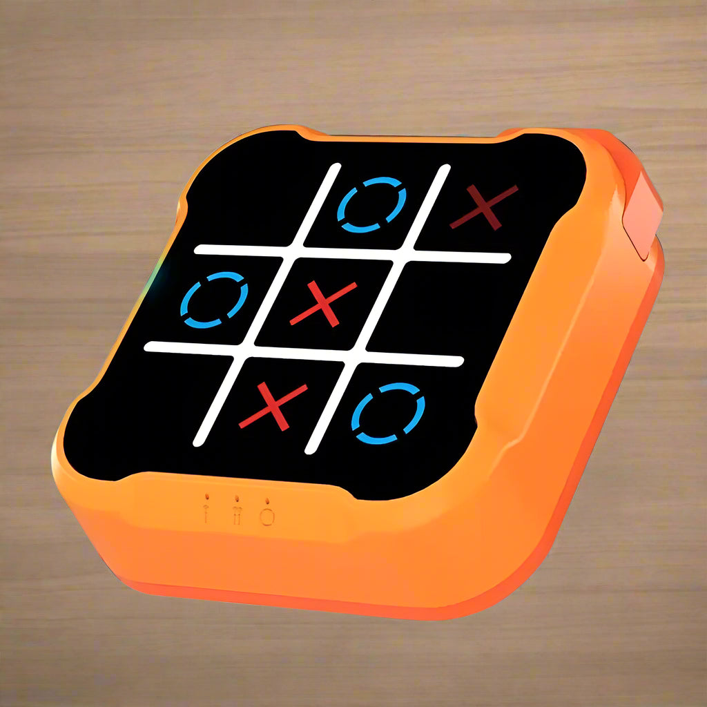 Jeu-morpion - Tic Tac Toe - Jeu - Electronique - Orange