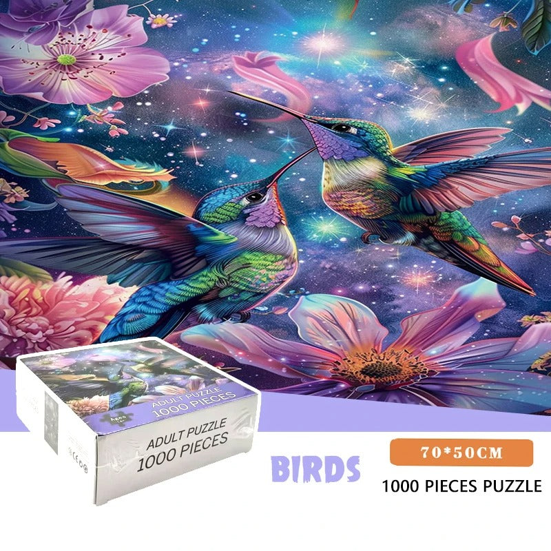 Puzzle adulte 1000 Pièces - Oiseaux - 70x50cm