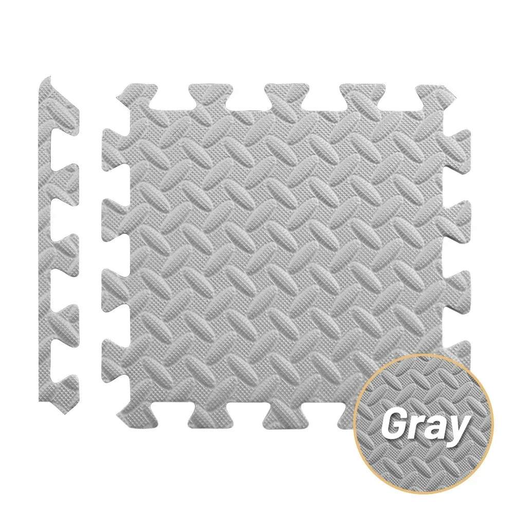 Tapis Puzzle - 30x30cm - M2 - Gris