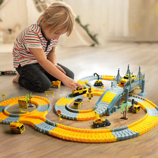Circuit Voiture Enfant - 222 Pièces
