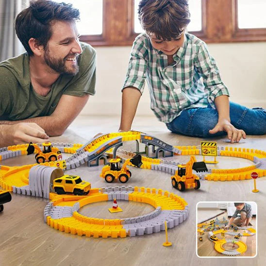 Circuit Voiture Enfant - 222 Pièces