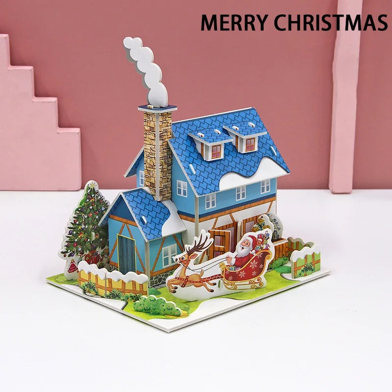 puzzle-3d-maison-de-noel-1