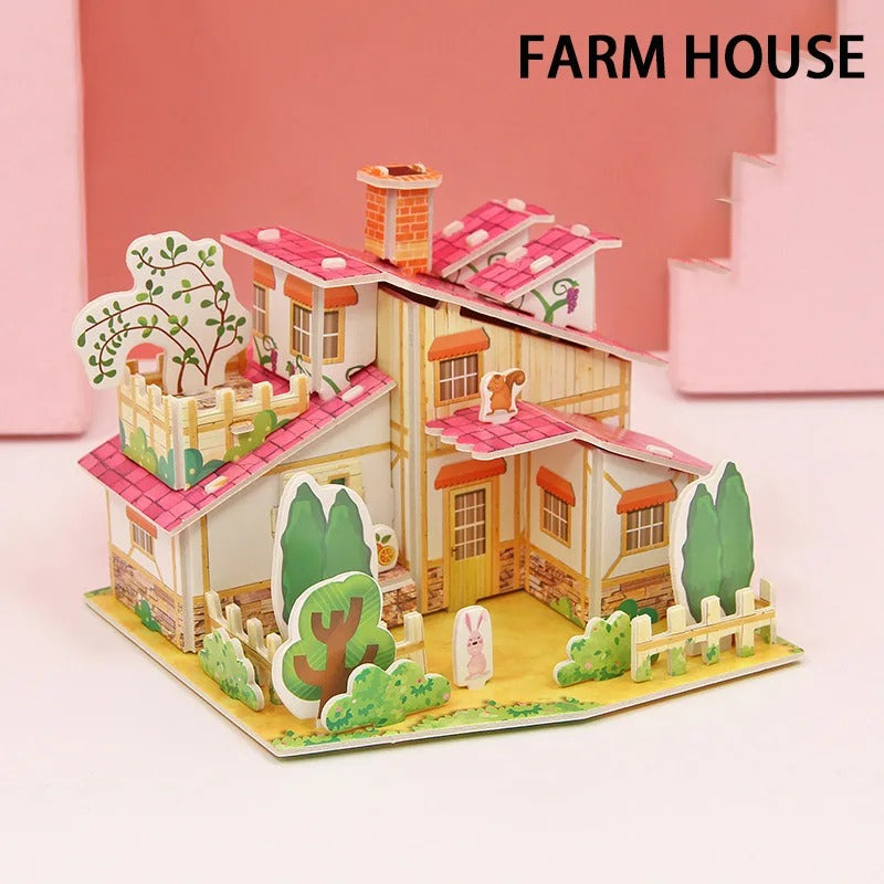 puzzle-3d-maison-ferme-1