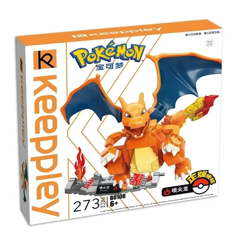 Lego Pokemon-Dracaufeu-Charizard-273 Pieces