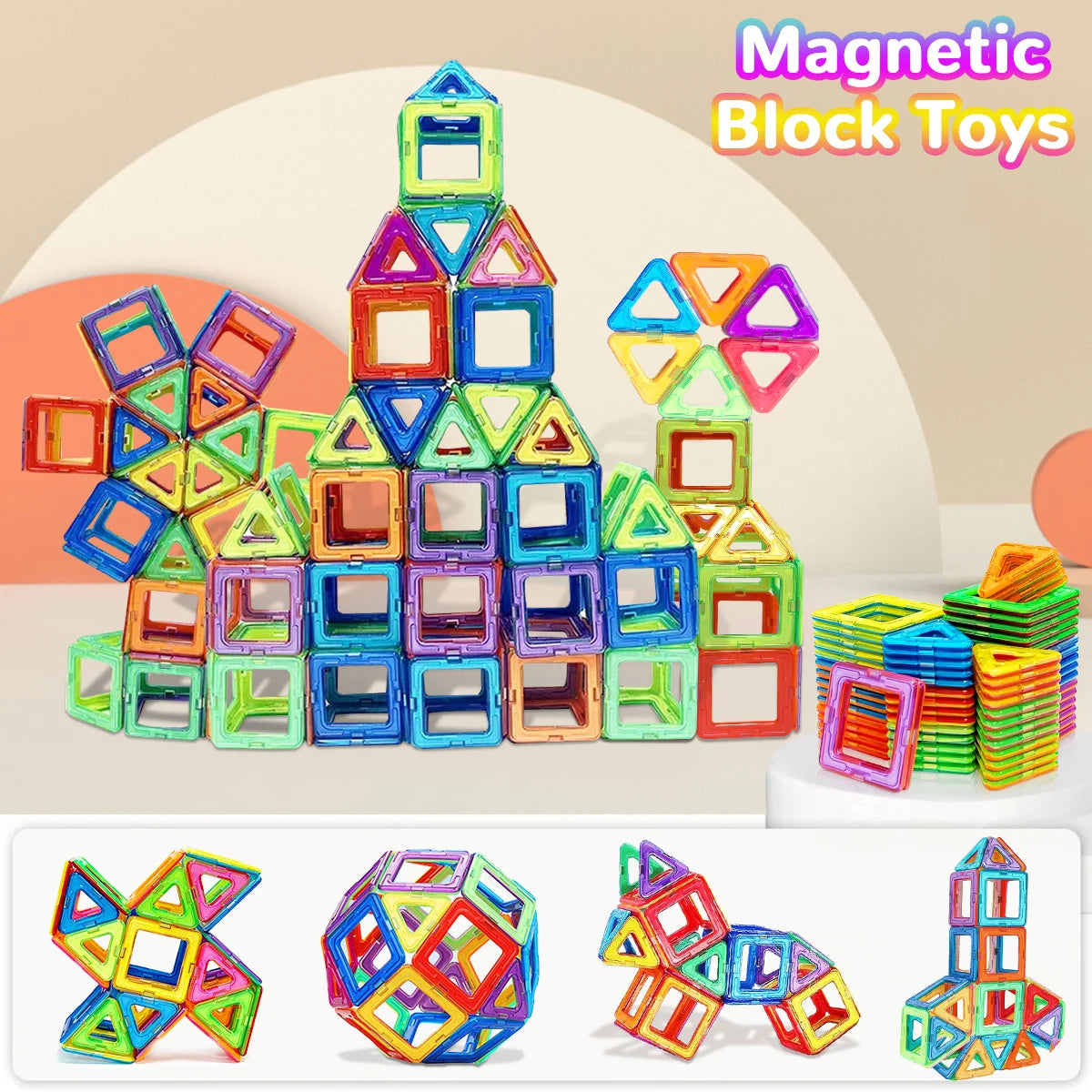 Jeu de construction magnétique