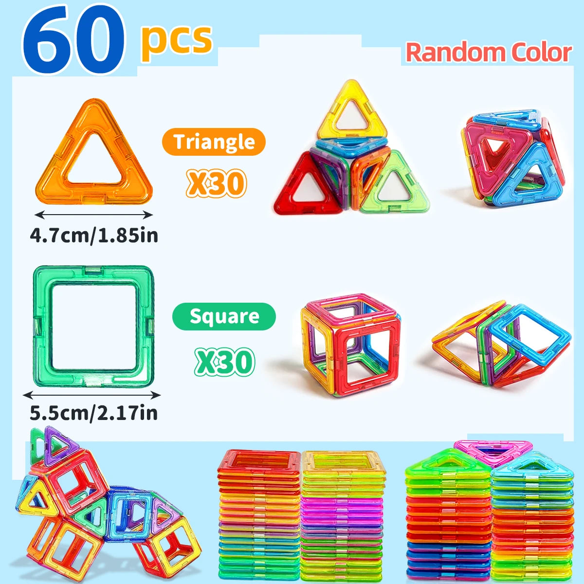Jeu de construction magnétique