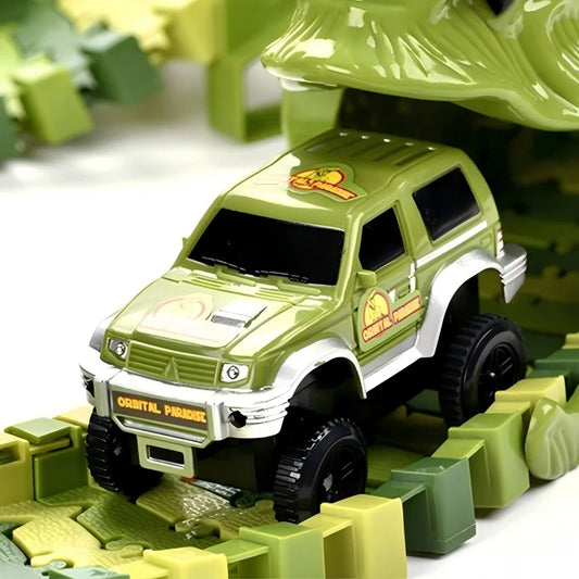 Circuit voiture Dinosaur - 1 Pièce