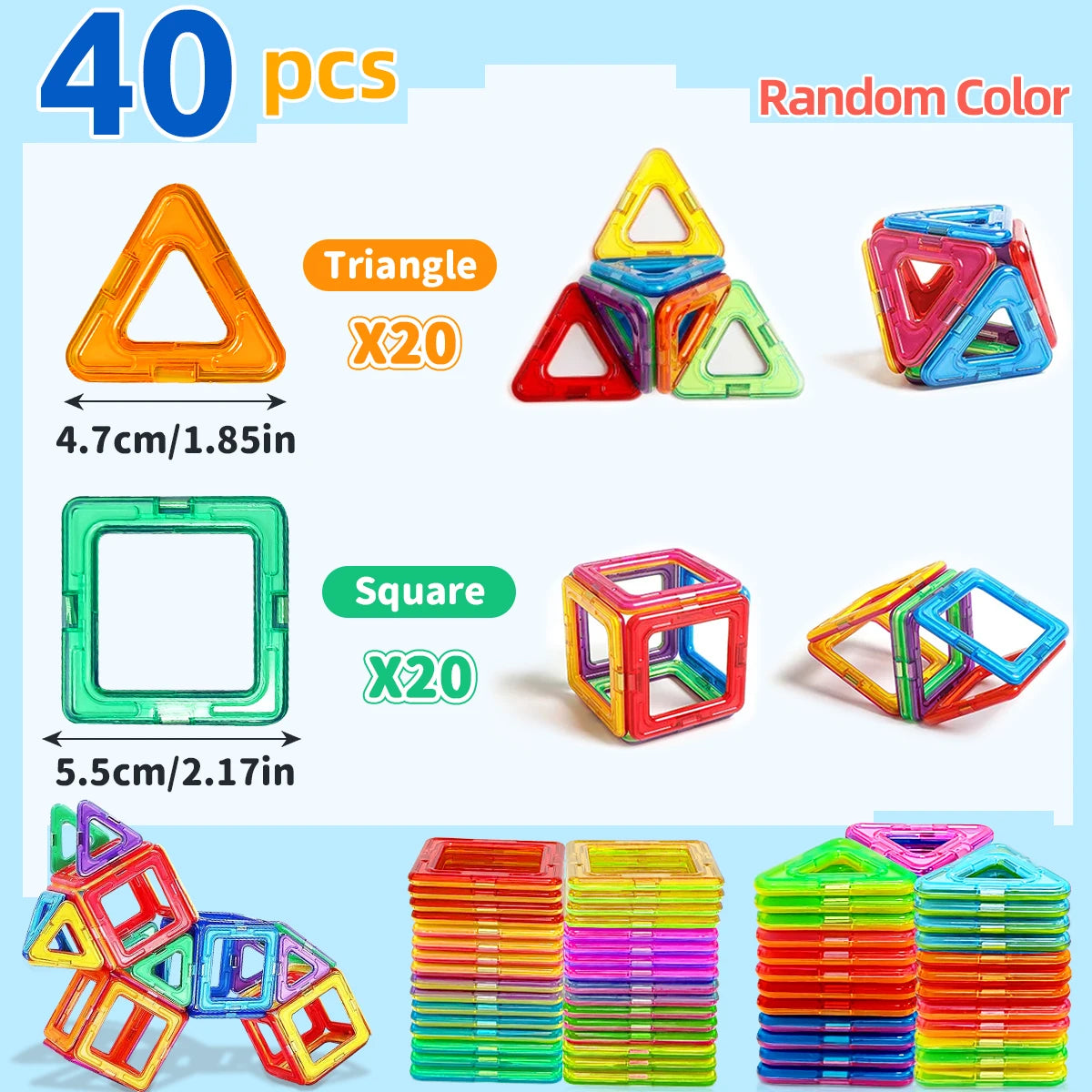 Jeu de construction magnétique