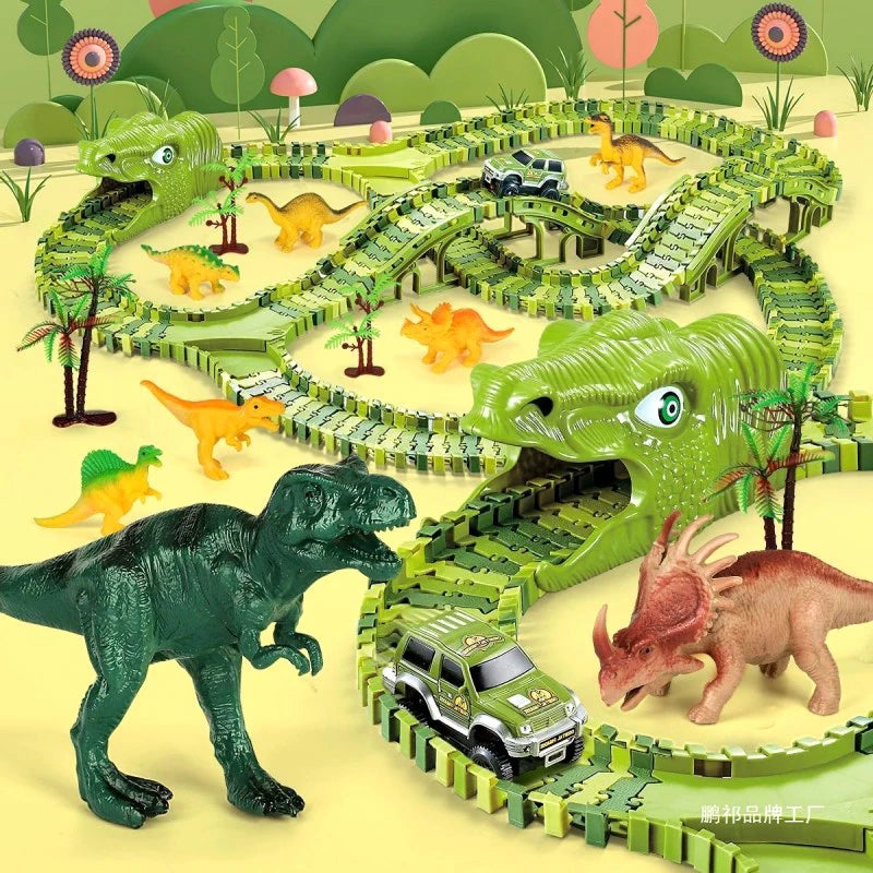 Circuit voiture Dinosaur - 1 Pièce