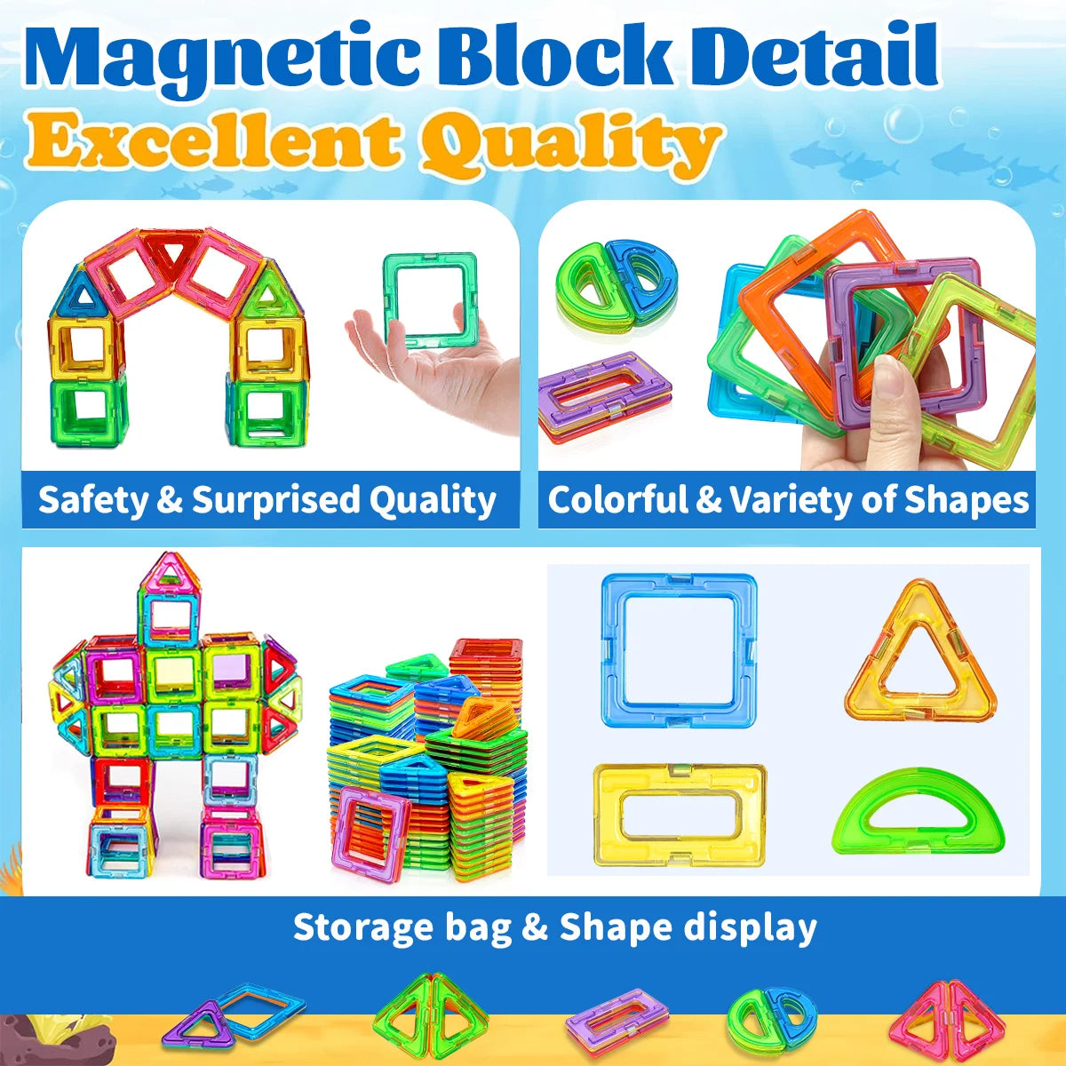 Jeu de construction magnétique