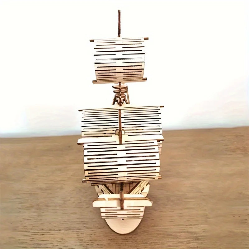 Puzzle 3D en bois - Bateau