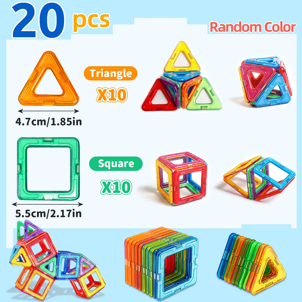 Jeu de construction magnétique