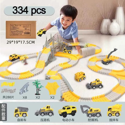 Circuit Voiture Enfant - 334 Pièces