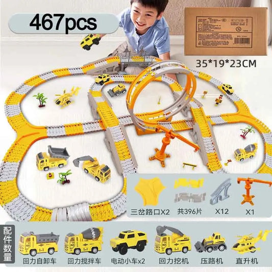Circuit Voiture Enfant - 467 Pièces