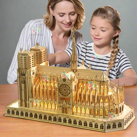 Puzzle 3D Bois - Notre Dame de Paris