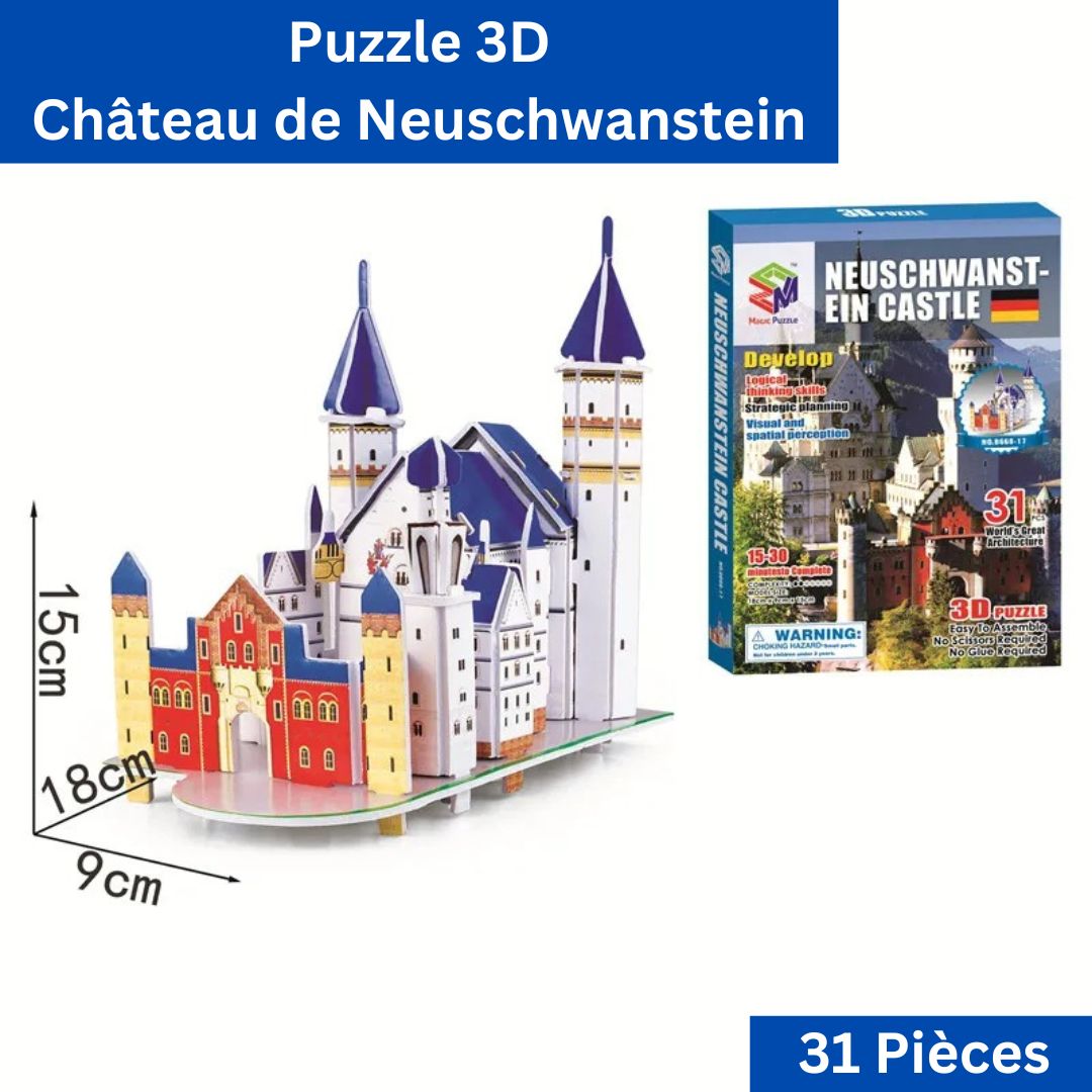 puzzle-3d-chateau-de_neuschwanstein-31-pieces