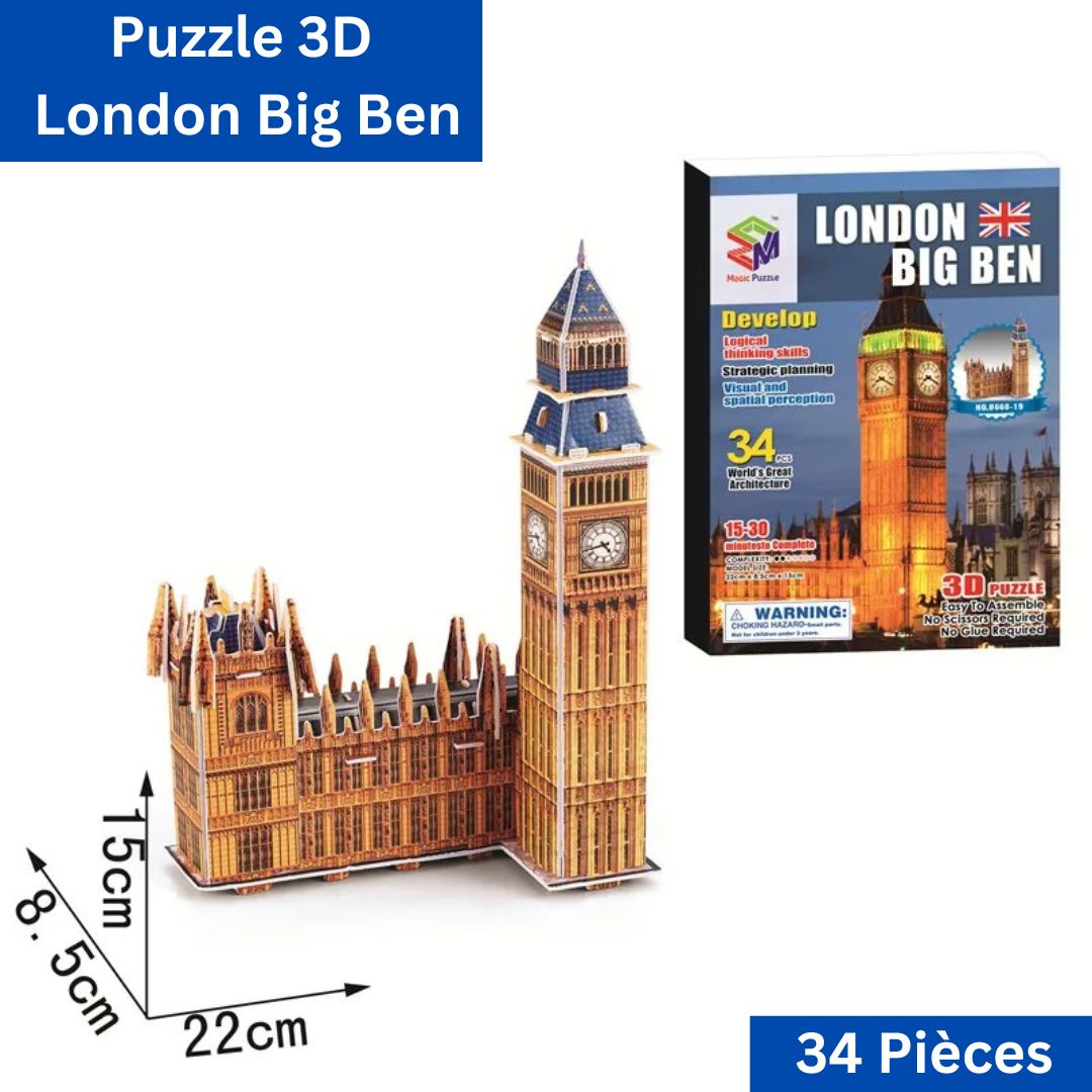 puzzle-3d-london-big-ben-papier-34-pieces