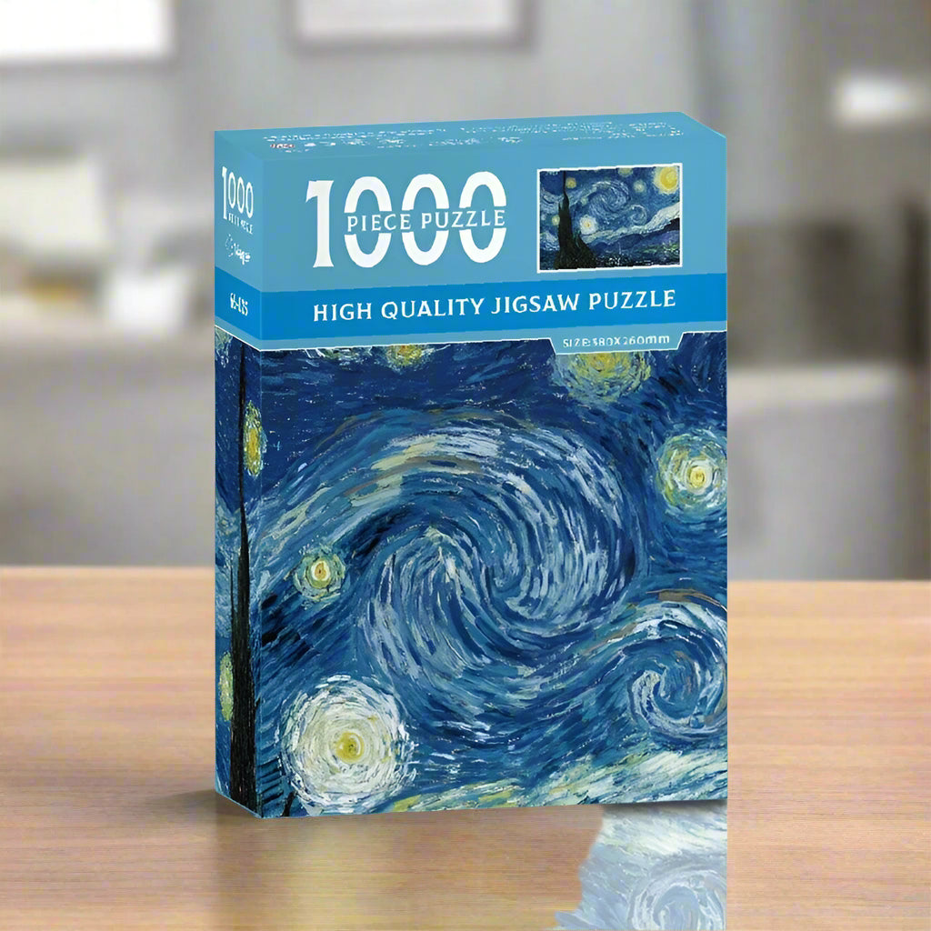 Puzzle Adulte - Puzzle 1000 Pieces - Van Gogh - La nuit étoilée