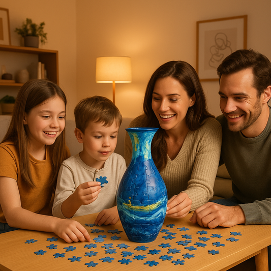 puzzle vase