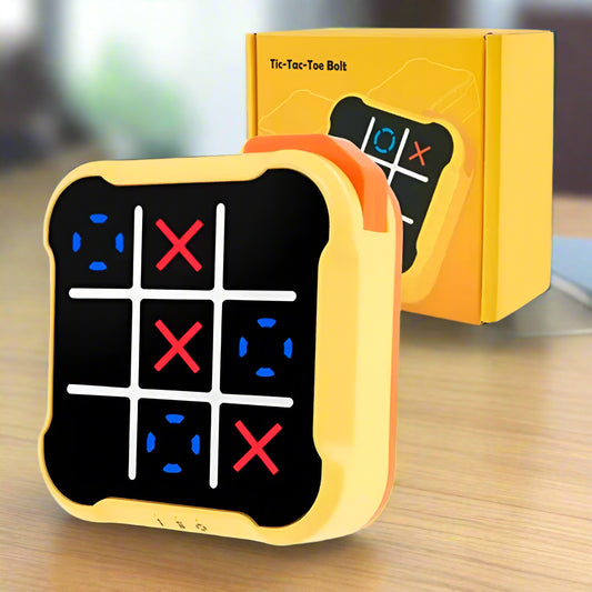 Tic Tac Toe Jeu - Electronique - Jaune